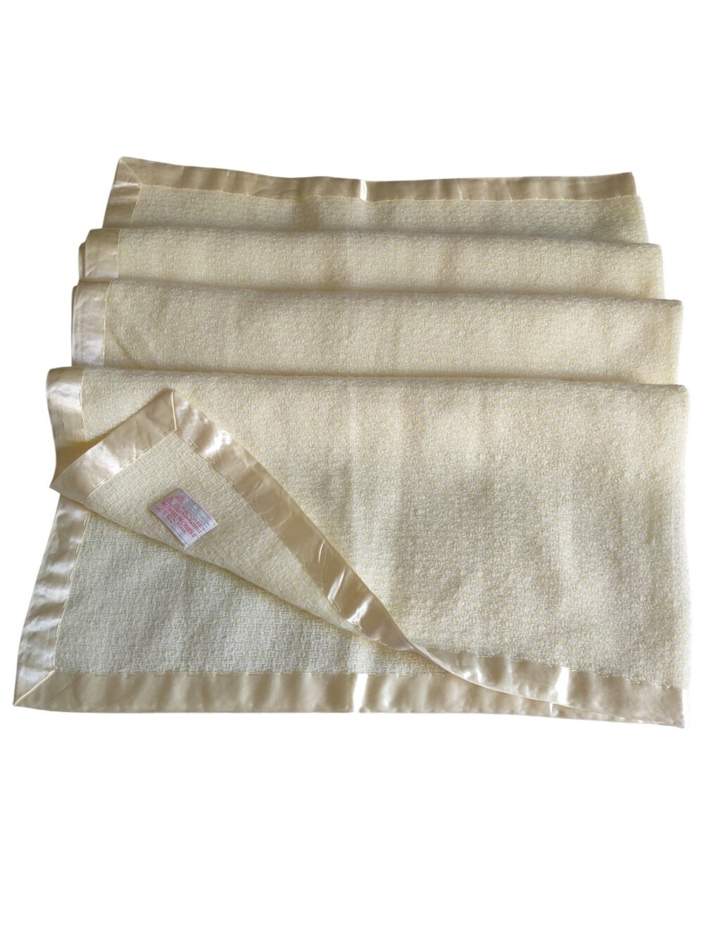 The Three Weavers Yellow Baby Blanket